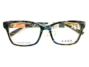 L.A.M.B. Brille Lamb LA060 BLU Schwarz Blau Gold 53-16-140 - Bild 1 von 3