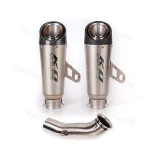 51MM Exhaust System Mid Link Pipe Modified For DUKE 390 RC390 125 250 2017-2020 - Picture 1 of 15