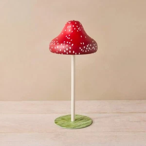 John Derian Target 2024 Mushroom Table Lamp Red Brand New In Hand Free Shipping - Picture 1 of 4