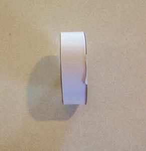 Offray White Grosgrain Ribbon 7/8" x 18 ft. - Picture 1 of 3