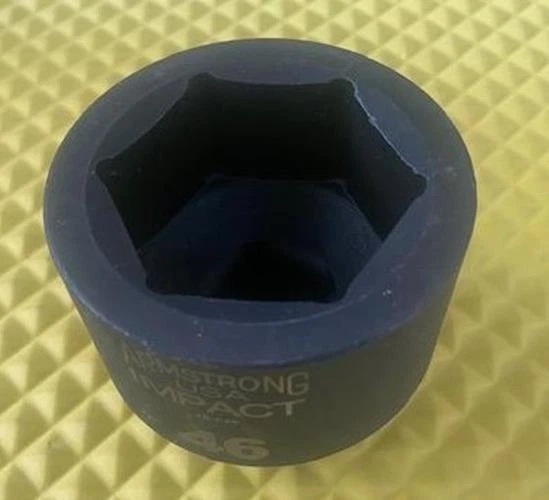ARMSTRONG 48-046 46MM Impact Socket 3/4" Drive 6 Point USA - Image 1 of 1