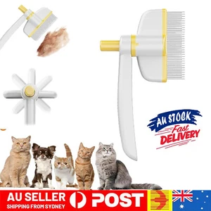 Zen Brush for Cats, Zenbrush Cat Comb, Self-Cleaning Pet Comb Grooming Brush AU - Picture 1 of 15
