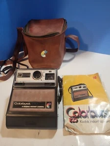 Vintage Kodak Colorburst 100 Instant Film Camera With Case And Manual - Picture 1 of 5