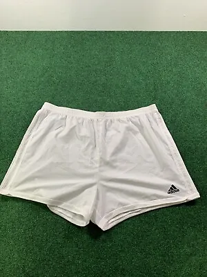 Adidas Shorts Womens Medium White Adizero Running Ladies Shorts Size 2XL • 11.90€