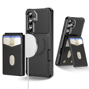 Custodia magnetica rimovibile per Samsung Galaxy S25 Ultra S24 S23 S22 S21 - Foto 1 di 42
