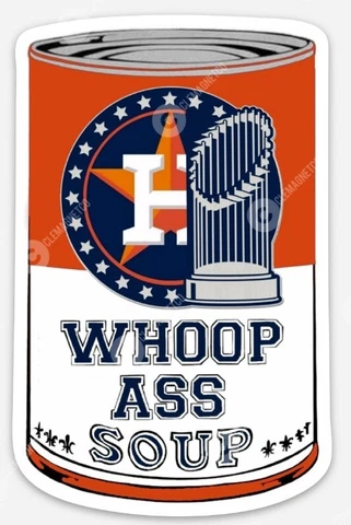 Houston Astros Soup MAGNET - MLB World Series Champions Soup Cover