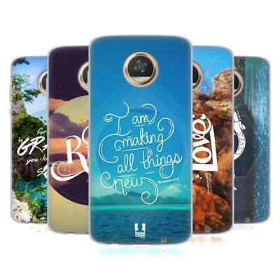 HEAD CASE DESIGNS CHRISTIAN TYPOGRAPHY SERIES 3 GEL CASE FOR MOTOROLA PHONES - Image 1 of 4