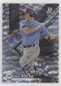 2019 Bowman Platinum Wal-Mart Top Prospects Ice Refractor Nick Solak #TOP-16