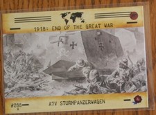 2023 HISTORIC AUTOGRAPHS 1918: END OF THE GREAT WAR PHOTO VARIATION #288A A7V