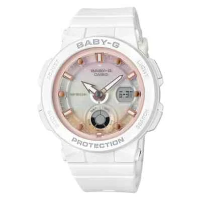 Casio Ladies Baby-G Digital Quartz White Resin Watch - BGA-250-7A2DR NEW - Image 1 of 4