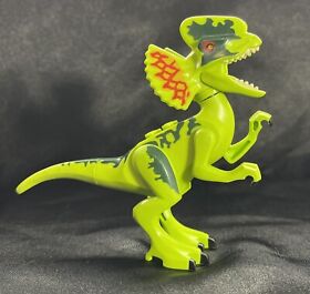 LEGO Jurassic World Bright Green Raptor Dilophosaurus Genuine Lego Retired 75916