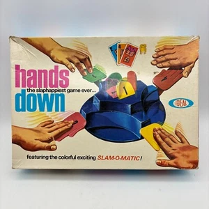 VINTAGE Hands Down Spiel KOMPLETT Ideal 1964 Kinder Klassiker 60er Slam O Matic - Bild 1 von 8