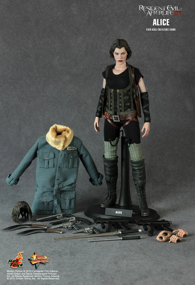 Hot Toys MMS139 Resident Evil Bio Hazard Afterlife 1/6 Alice Milla Jovovich 2010 — 第 1/4 张图片