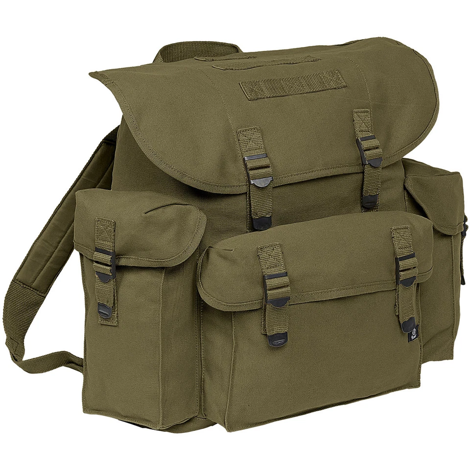 Brandit BW Rucksack 8004 Army Canvas Backpack Bundeswehr Militär Wander Tasche olive