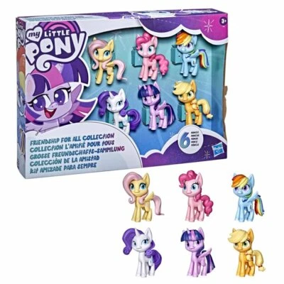 My Little Pony Friendship For All 6 Ponies Figure Collection NEW. - Image 1 of 3