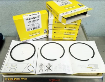Juego de anillos de pistón de motor PORSCHE 911 911 911 SC 3.0L 78-79 95MM 4MM GOETZ 93010396300 Foto 1 de 4
