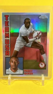 2024 Topps Chrome US Olympic Hopefuls Team USA Perry Baker - Picture 1 of 2