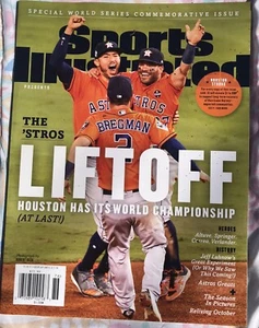 2017 Sports Illustrated Houston Astros World Series Gedenkausgabe LIFT OFF - Bild 1 von 2