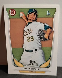 2014 Drew Granier Bowman Prospect #BP79 - Athletics - Picture 1 of 2