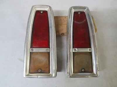 Chevy II Nova 1966 67 conjuntos de luces traseras bisel lente ~ 910970 par Foto 1 de 4