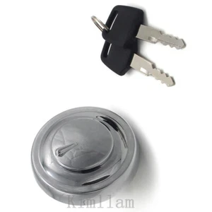 Fuel Gas Tank Cap Cover Keys for Kawasaki VN900 Vulcan 900 Classic LT /Custom - Bild 1 von 8