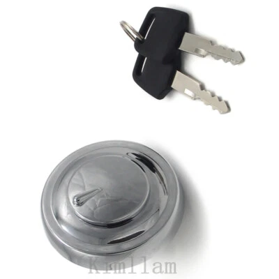 Fuel Gas Tank Cap Cover Keys for Kawasaki VN900 Vulcan 900 Classic LT /Custom - Bild 1 von 4