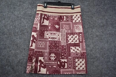 NUEVA Falda Kappa Mujer Mediana Púrpura Estampado Completo Damas Foto 1 de 4