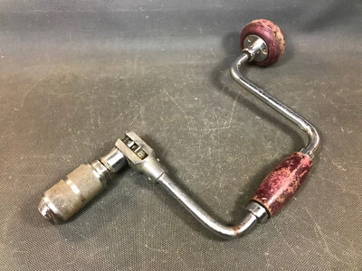 Ancienne chignole perceuse manuelle vintage outil ancien - Photo 1/4