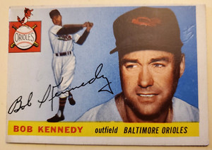 1955 Topps BOB KENNEDY Baltimore Orioles card #48 VG (oc)