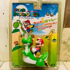Nikko 1993 Nintendo Super Mario World Mario & Yoshi Pull Back Action Figure - Picture 1 of 11