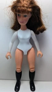 Marchon Puppe von 1993, 6 Zoll mit braunen kammbaren Haaren und Bürste - Bild 1 von 4