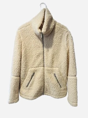 Chaqueta Zella Crema Polar Cremallera Talla Mediana M Foto 1 de 4