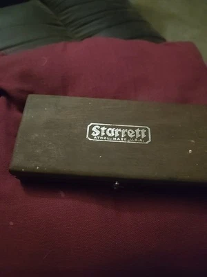 Starrett No. Conjunto de micrômetros internos tubulares 823 A - 1 1/2" a 8" - Fabricado nos EUA - Imagem 1 de 3