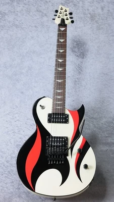 Aria Pro II PE-JAIL Rock 2010 White Electric Guitar WHard Case Used Product - Image 1 of 4