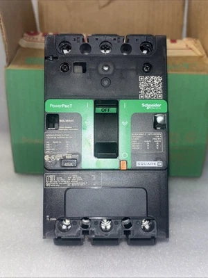 Square D BDL36045 PowerPac T Circuit Breaker 45A 480VAC 3 Pole  18kVA - Image 1 of 4