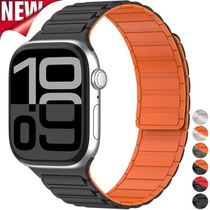 Silicone Band Strap For Apple Watch Series 11 10 9 8 7 6 SE Ultra 3 38-46-49mm - Picture 1 of 48