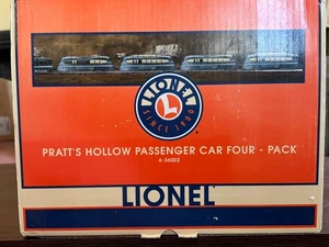 Lionel 6-36002 Pratt's Hollow Passenger Car 4 Pack, All Appear to be Unused - Picture 1 of 19