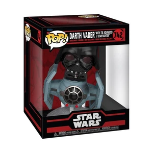 Funko Pop! Rides Deluxe: Star Wars Darkside - Tie Advanced X1 with Darth Vader - - Imagen 1 de 9