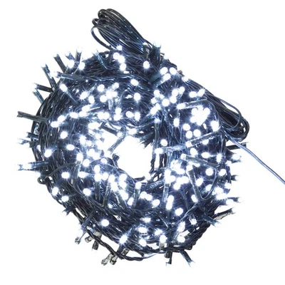 VFM E-STORE Christmas Lights 400 LED 12m Xmas Tree Lights - Fairy Lights Cool White