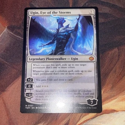 Ugin, Eye Of The Storm X1 Mtg Tarkir Dragonstorm Nm - Image 1 of 2