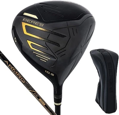 HONMA BERES 09 Black Driver 10.5° R Flex ARMRQ FX Shaft Premium Golf Club Japan - Image 1 of 4