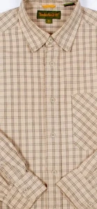Timberland Para Hombres 100% Algodón Abotonado L/S Oxford XXL - ¡LAVADO PROFESIONAL!! - Imagen 1 de 3
