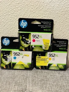 Genuine HP 952 Color Ink 3-Pack New Sealed Exp 2025 04/05 OEM Original Combo - Picture 1 of 6