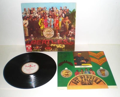 LP The Beatles Sgt. Pepper's LHCB - Odeon SHZE 401 - D 1967 - mit Infos vg+ # 3 - Bild 1 von 4