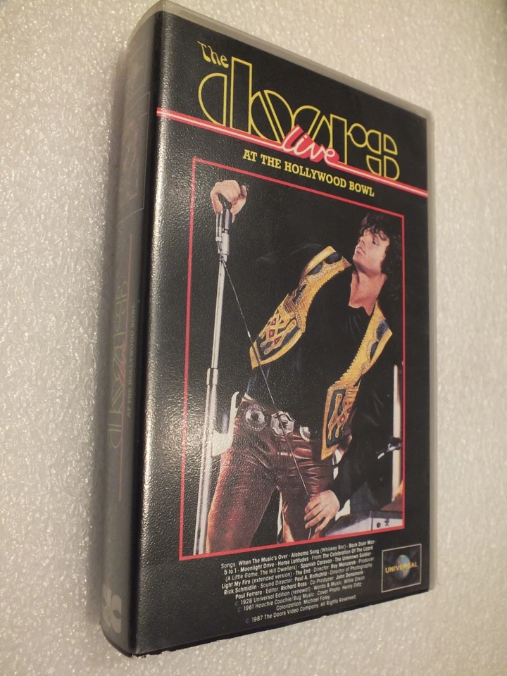 VHS Kassette - THE DOORS - AT THE HOLLYWOOD BOWL - 1993 - Bild 1 von 4
