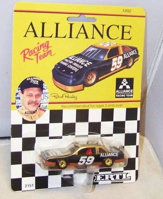 1:64 ERTL 1992 #59 ALLIANCE RACING TEAM OLDSMOBILE ROBERT PRESSLEY PROMO NIP - Image 1 of 2