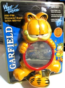 Wet Tunes Garfield Am/Fm Shower Radio With Mirror - Model G8SR - NOS - Picture 1 of 2