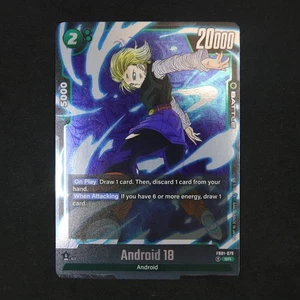 Android 18 Super Rare FB01-079 Awakened Pulse Holo - Bild 1 von 2