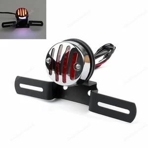 1 X Rear Brake Tail Light Tri Bar Fender Fit For YAMAHA XV400 VIRAGO 1991 - Picture 1 of 5