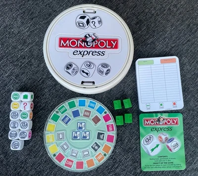 Monopoly Express Travel Game - Complete - Image 1 of 4